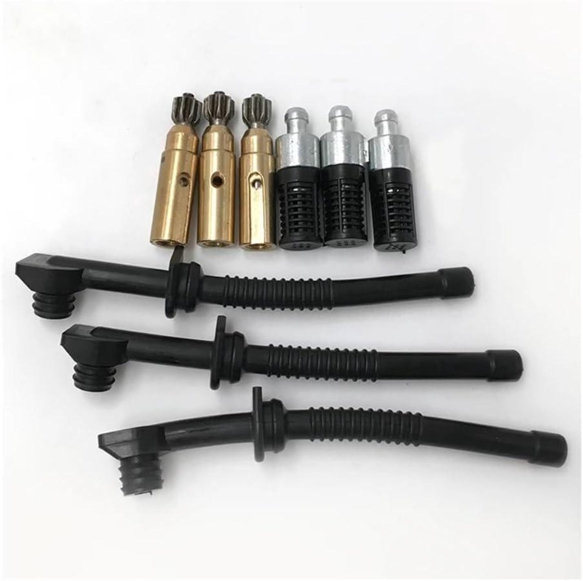 Oliepomp Onderdelen Set - Kettingzaag Onderhoud - Kettingzaag Reparatie - Brede Compatibiliteit - 3 Stuks - Niet gespecificeerd