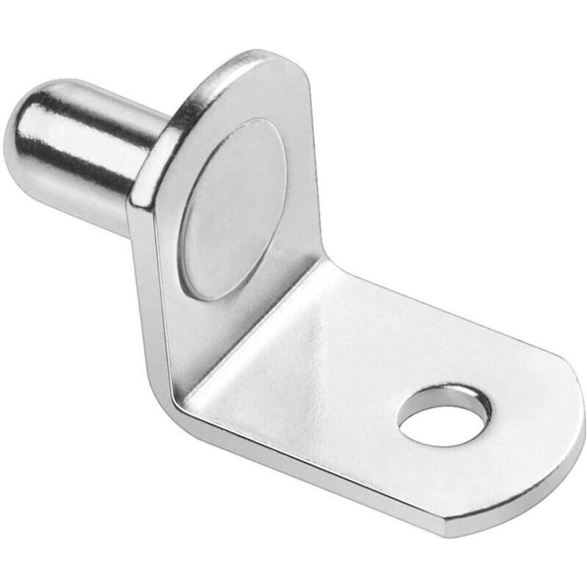 50 vernikkelde L-vormige metalen plankdragers