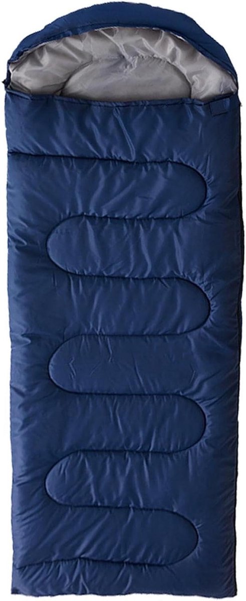 Survival Slaapzak - Bivak Zak - Buiten Kamperen - Warmte Terugkaatsend - 180 cm Lengte - Navy Blauw