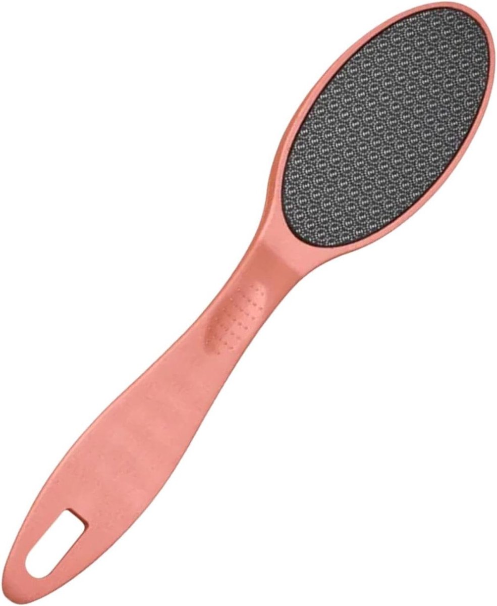 Voetvijl Glas - Pedicure Tool - Huid Verwijderen - Ergonomisch Ontwerp - 21 cm - Wit