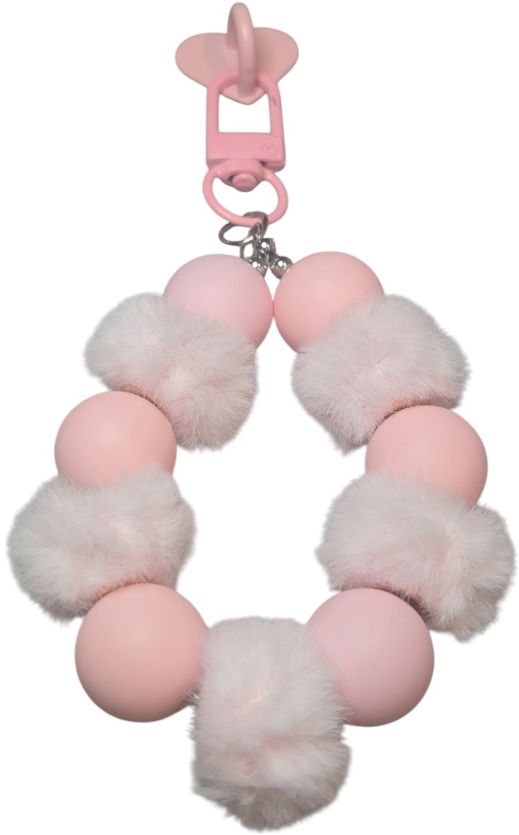 Telefoonkoord roze