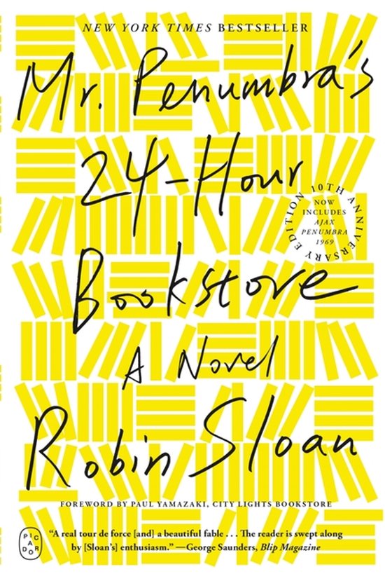 Mr. Penumbra's 24-Hour Bookstore - cover