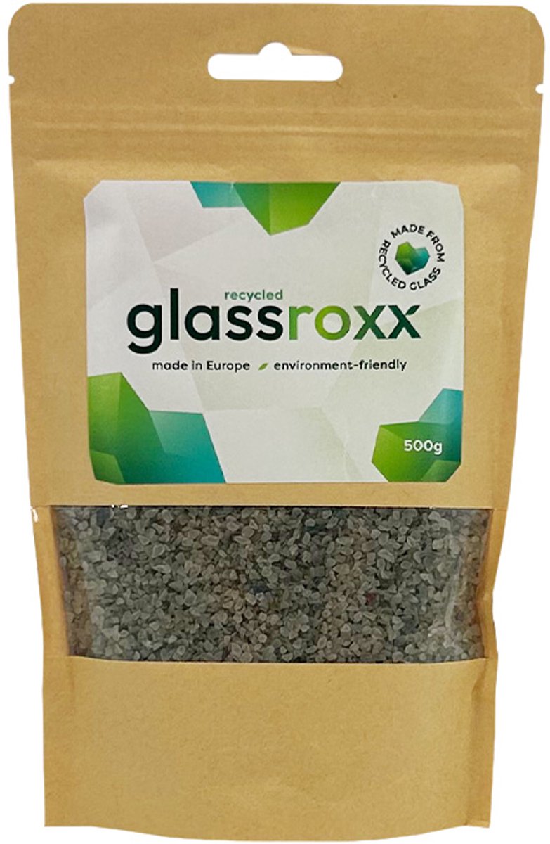 GlassRoxx Small Kiezelgrijs zakje 500gr