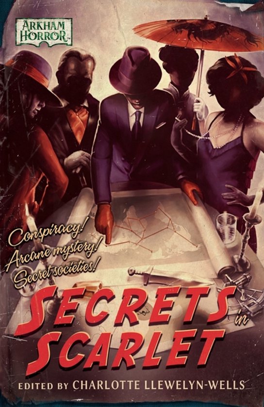 Secrets in Scarlet - cover
