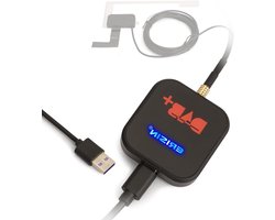 ERISIN DAB+antenne digitale radio-tuner + versterker adapter Android 10 11 12 13 14 voor autoradio auto