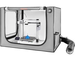 VEVOR Protective Cover for 3D Printer with Ventilation Dustproof Waterproof Oxford Fabric LED Lights for Bambu Lab A1 Combo
