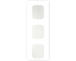 3x apgo Hydrogel MAT Screenprotector voor KidiWatch KiDiZ Fiber, Hydrogel Folie, met positioneringslaag voor eenvoudige installatie (MATTE)