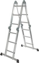 Aluminium vouwladder met platform 4,3 meter