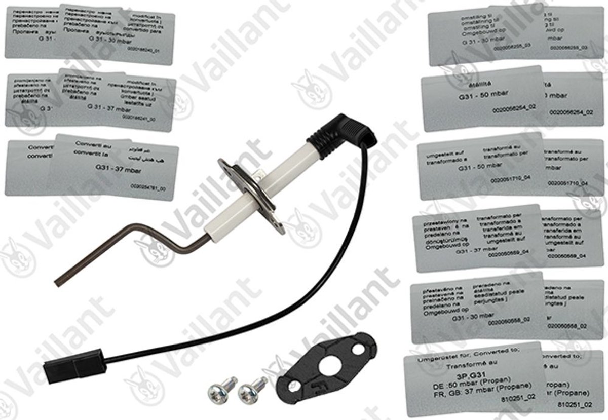 VAILLANT Omstelsatz VC 10+15+20+25+30 CS/1-5 R1 u.w. Vaillant-Nr. , 0010038021