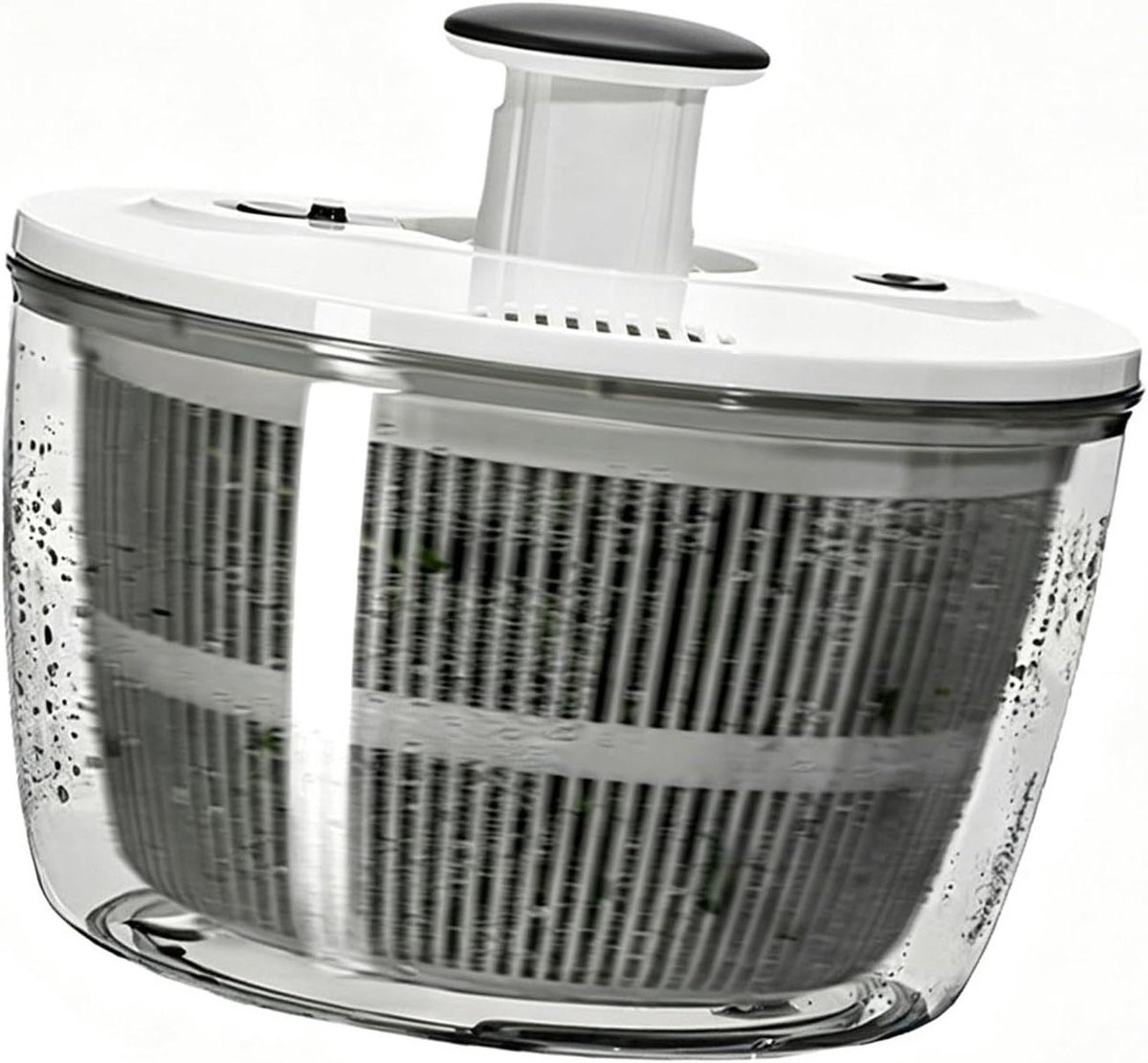 Salade Spindlers - Groente Droger - Snel Groenten Drogen - Eenvoudige Bediening - 3L of 5L - Wit