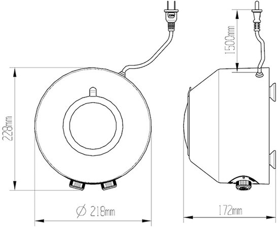 Laboratorium Centrifuge - Mini Centrifuge - Monsters Scheiden - Motorloze Motor - 15ml x 6 - Grijs — afbeelding 2