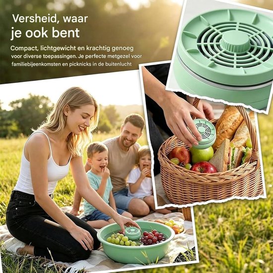 longziming -Draagbare Groente Reiniger - Elektrische Voedselwasmachine - Ultrasoon Schoonmaakapparaat - Chemievrije Elektrolyse Technologie - Compact En Stil Design - Veilig Voor Gezinnen - 1 Stuk van longziming — afbeelding 5