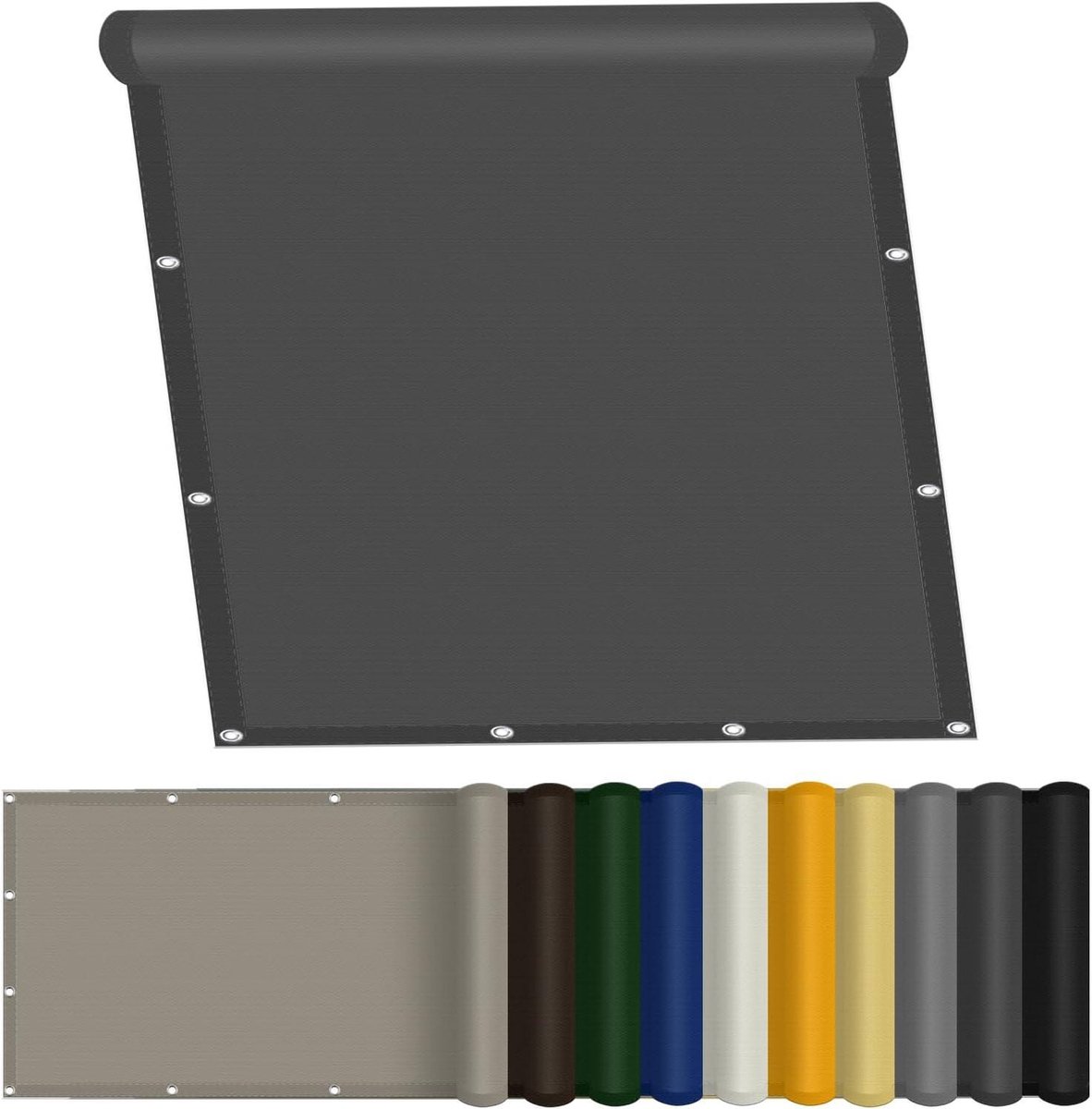 Zonnezeil Waterdicht - Schaduwdoek Outdoor - Terras Beschermen - 98% Uv-Bescherming - 100