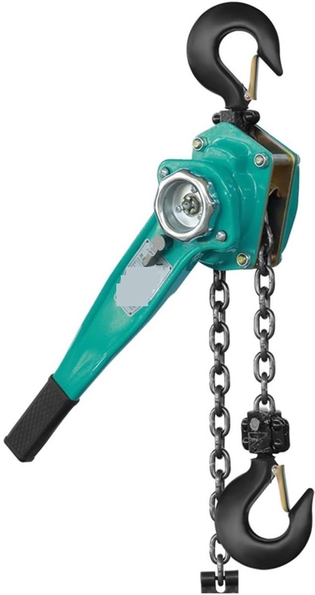 Kettingtakel - Handtakel Hefboom - Goederen Hefen - Nauwkeurige Positionering - 1 Ton - Oranje
