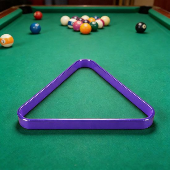 Snooker Balrekken - Pool Driehoek Rek - Biljart Spel Oplossing - Slagvast Ontwerp - 4 Stuks - Meerkleurig — afbeelding 5