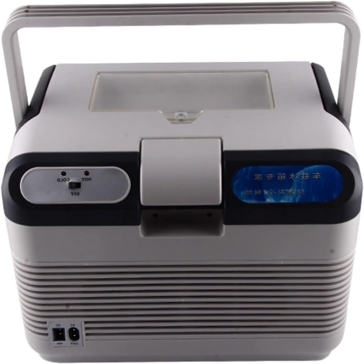 Draagbare koelkast 12/24 volt autovriezer 12.6 Quart Mini koelkastvriezer (-4℉~68℉) Autokoelkast Elektrische compressorkoeler voor vrachtwagen, camper, voertuig, reizen, buiten, thuis