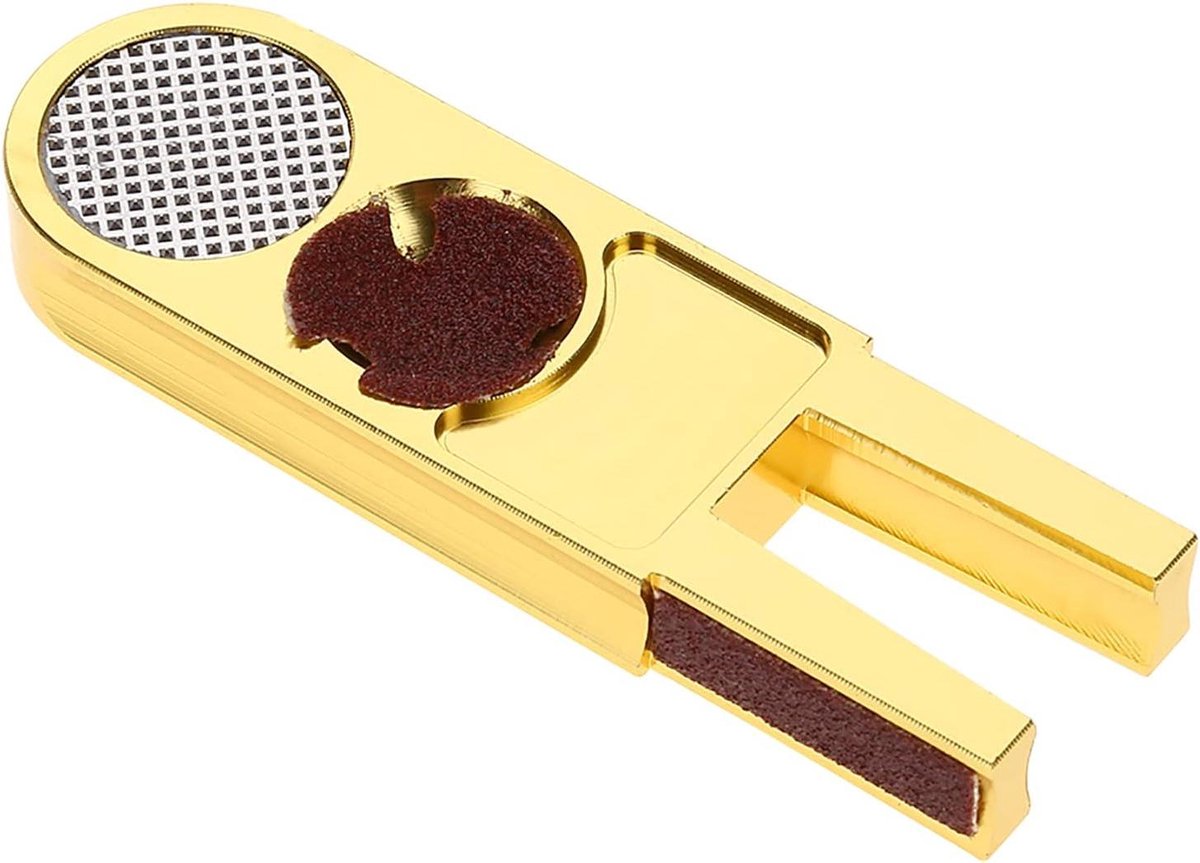 Reparatiegereedschap - Onderhoudstool - Tip Onderhoud - Metaalvijl Schuurpapier - 10 x 7 x 2 cm - Metaal