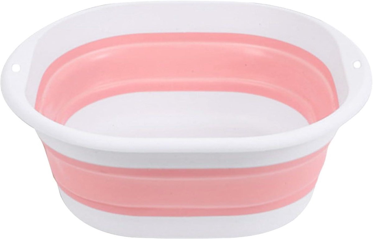 Voetenbad Spa - Pedicure kom - Thuis ontspannen - Draagbare inweekbak - 38 x 34 x 8 cm - Grijs