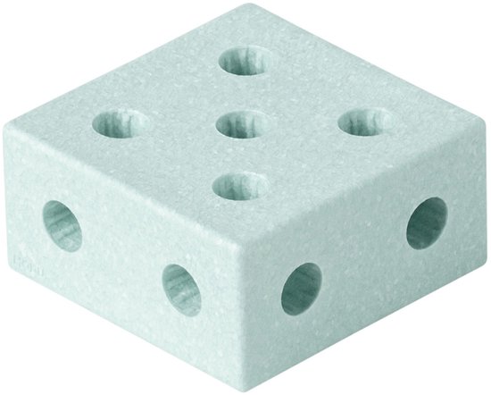 Modu Blokken Vierkant - Zachte blokken- Open Ended speelgoed - Speelgoed 1 -2 -3 jaar - Ocean Mint van Modu — afbeelding 5