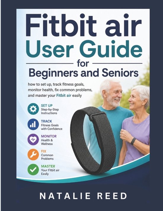 Fitbit Air User Guide for Beginners and Seniors - cover
