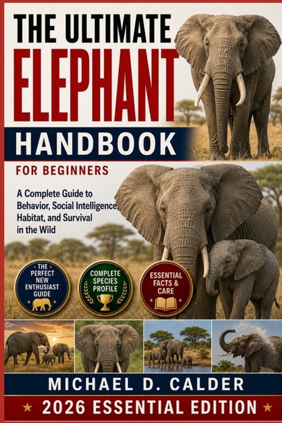 The Ultimate Elephant Handbook for Beginners - cover