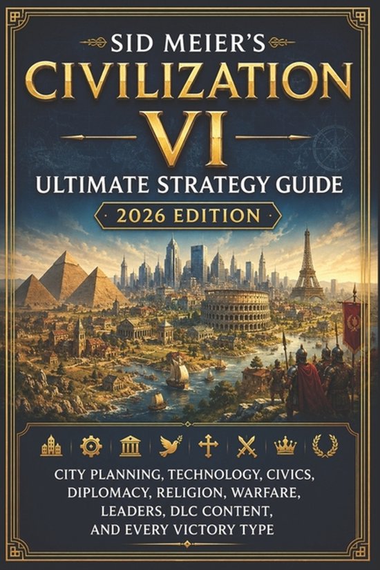 Sid Meier's Civilization VI Ultimate Strategy Guide 2026 Edi ... - cover