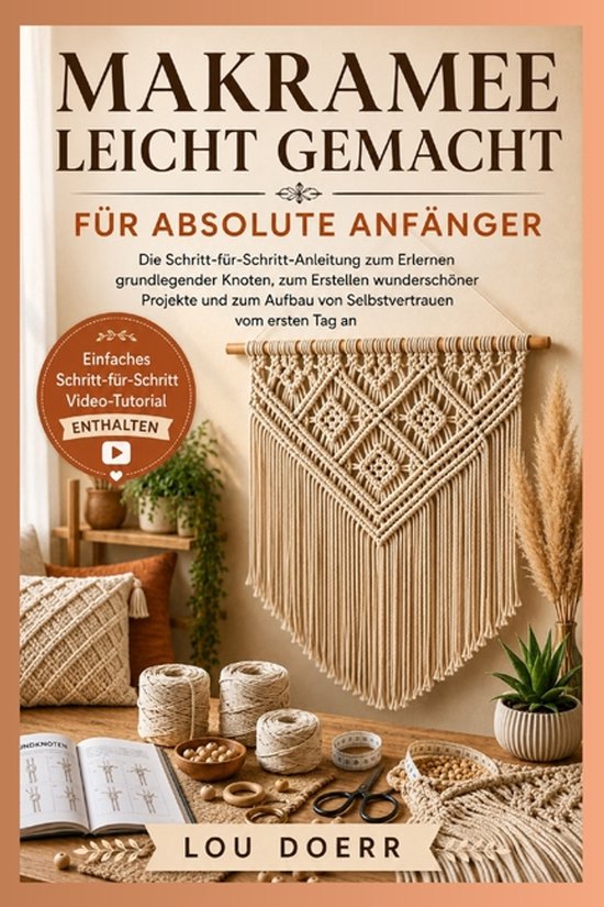 Makramee Leicht Gemacht Für Absolute Anfänger - cover