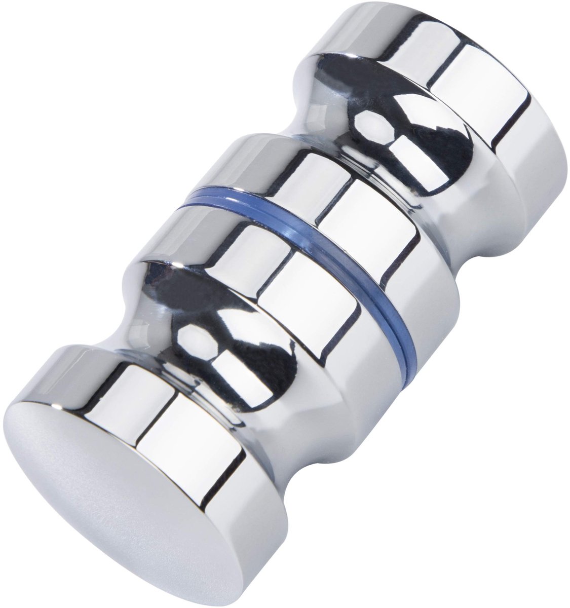 Dailygoods- Douchedeurknop Elegant Ontwerp - Ronde Deurkruk - Aluminiumlegering - Spiegelknop - Badkamer - Schuifdeur - Deurgreep