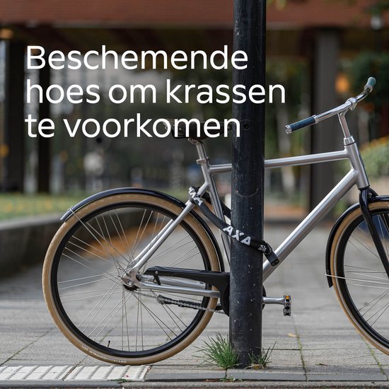 AXA Absolute 7-110kettingslot - Gehard Stalen Ketting - Fietsslot - 110 cm lang van AXA — afbeelding 5