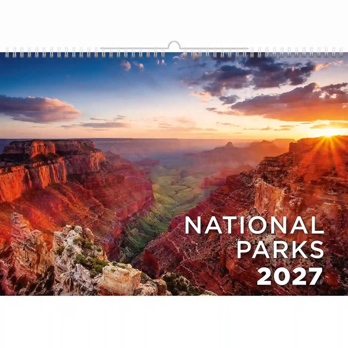 C132-27 Nationale Parken Fotokalender A3+ 2027 + gratis kalender 2026