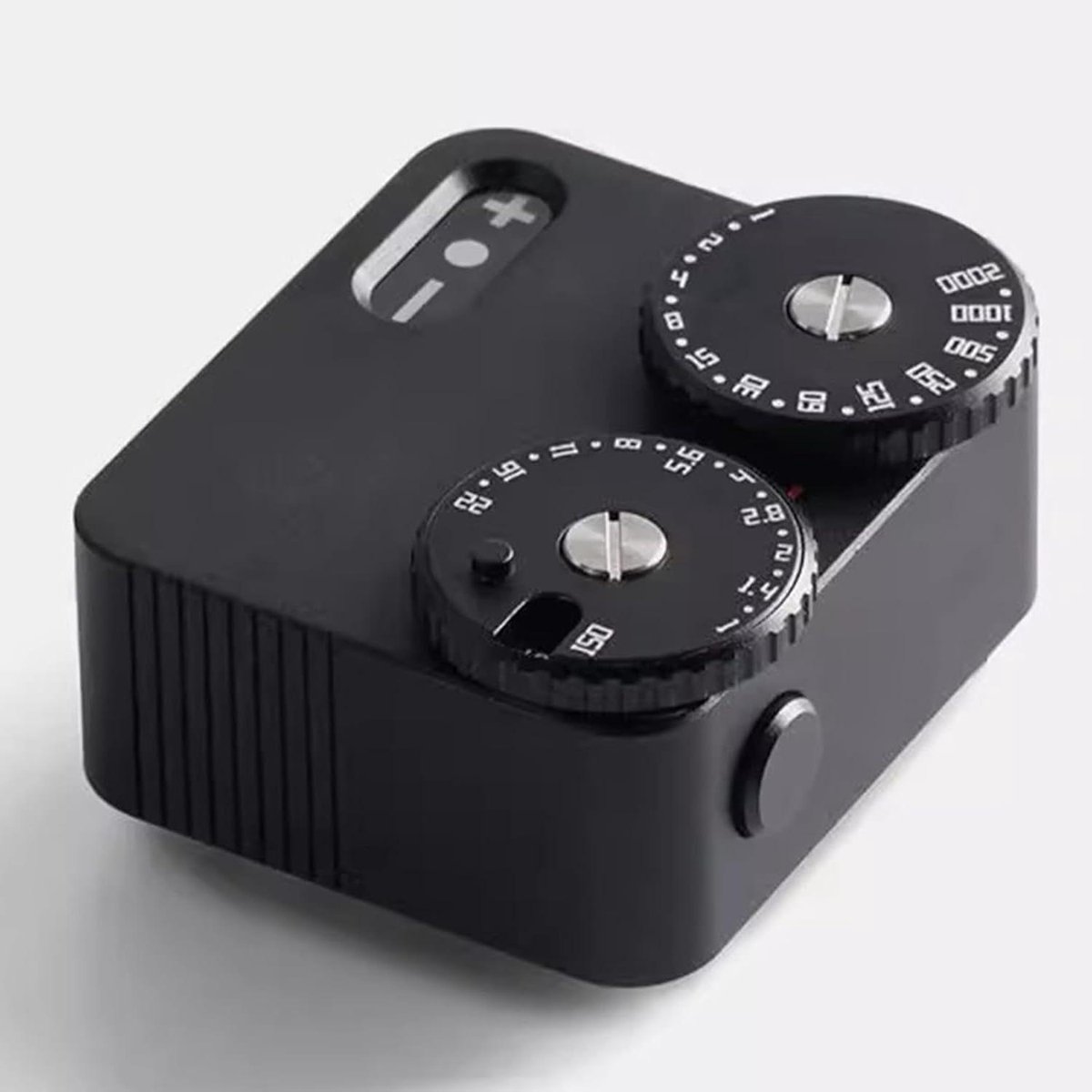 Filmcamera Belichtingsmeter - Lichtmeter Camera - Perfecte Belichting - Instelbare Koude Schoen - 40 x 40 x 13 mm - Zwart