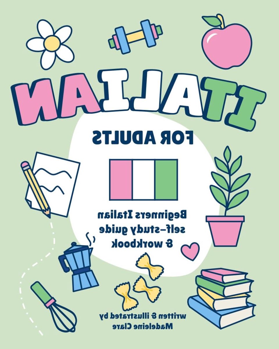 Italiaanse Zelfstudie Gids - Leerboek Italiaans - Taal Leren - Visueel Ontwerp - 64 pagina's - Niet gespecificeerd