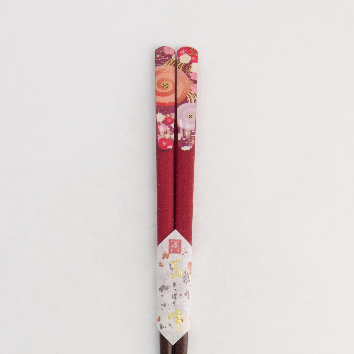 Tokyo Design Studio - Japanse Eetstokjes Adesugata - Rood - 23 cm