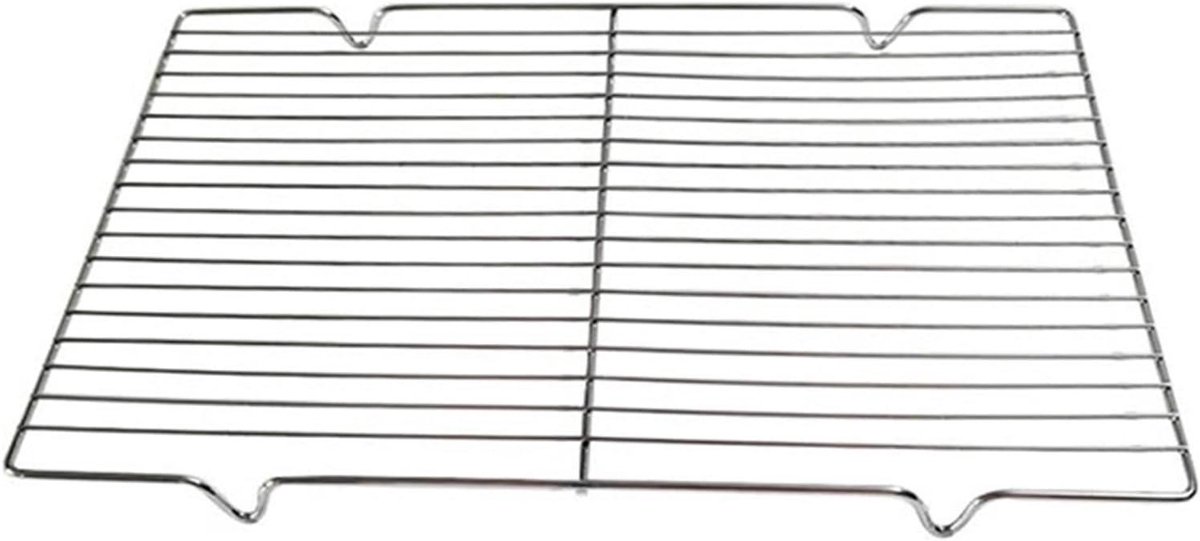 Grill Mat - BBQ Net - Buiten Koken - Gelijkmatige Warmte - 30 x 20.5 cm - Zilver