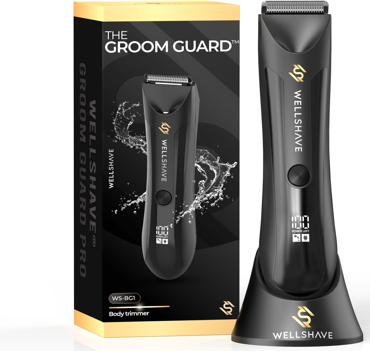 Bol.com Wellshave Bodygroomer Mannen PRO - Body Trimmer Heren - Shaver voor Schaamstreek & Lichaam aanbieding