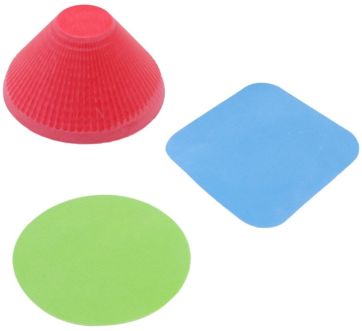 Dailygoods- Potopener Antislip - Multifunctionele Potgrijper - Onderzetters - Voor Senioren - Voor Zwakke Handen - Rubber Materiaal - Flesopener