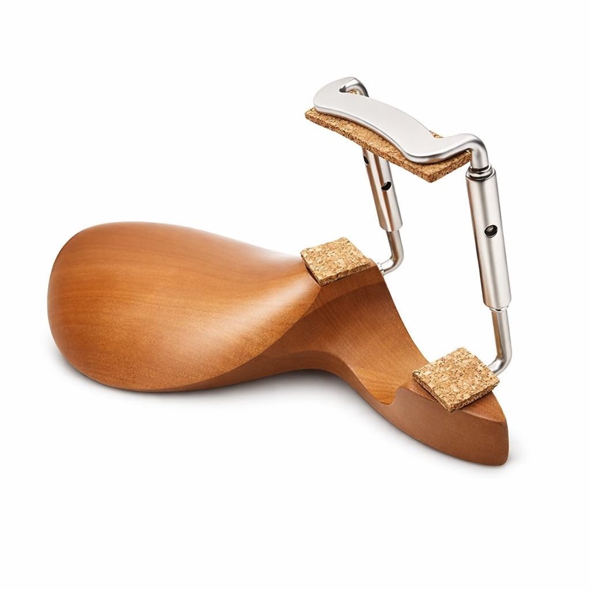 Dailygoods- Chinrest Houten - Vioolbeugel - Verstelbare Beugel - 3/4/4/4 Viool - Comfortabel - Eenvoudig te Installeren - Vioolsteun