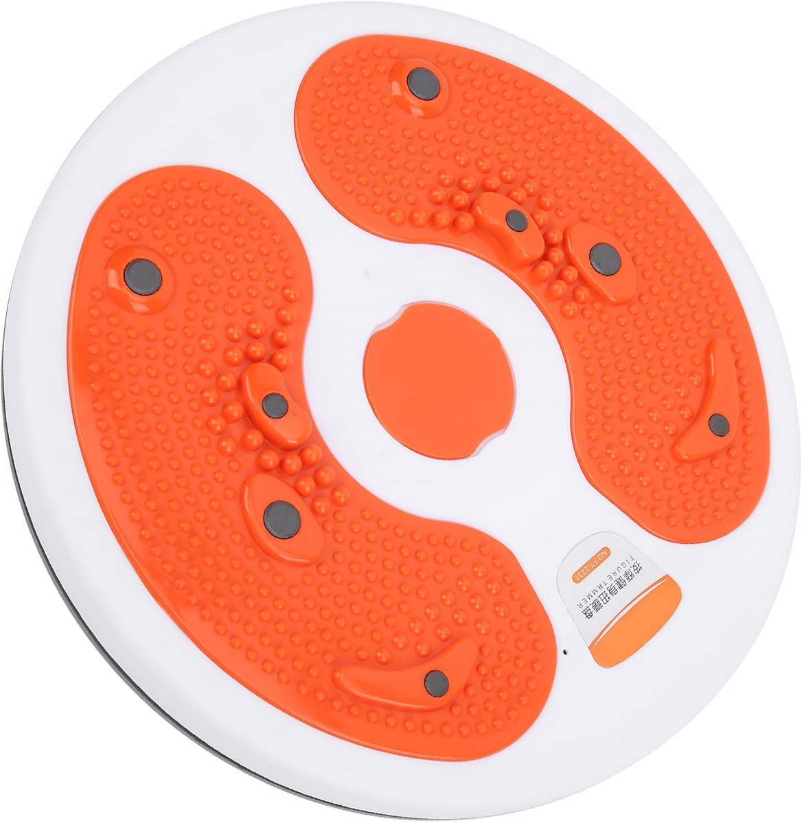 Dailygoods- Twisting Device Antislip - Fitness Apparatuur - Tailleverdraaiing - Massagedeeltjes - Geschikt tot 200 kg - Beschermt vloer tegen krassen - Tailleplaat