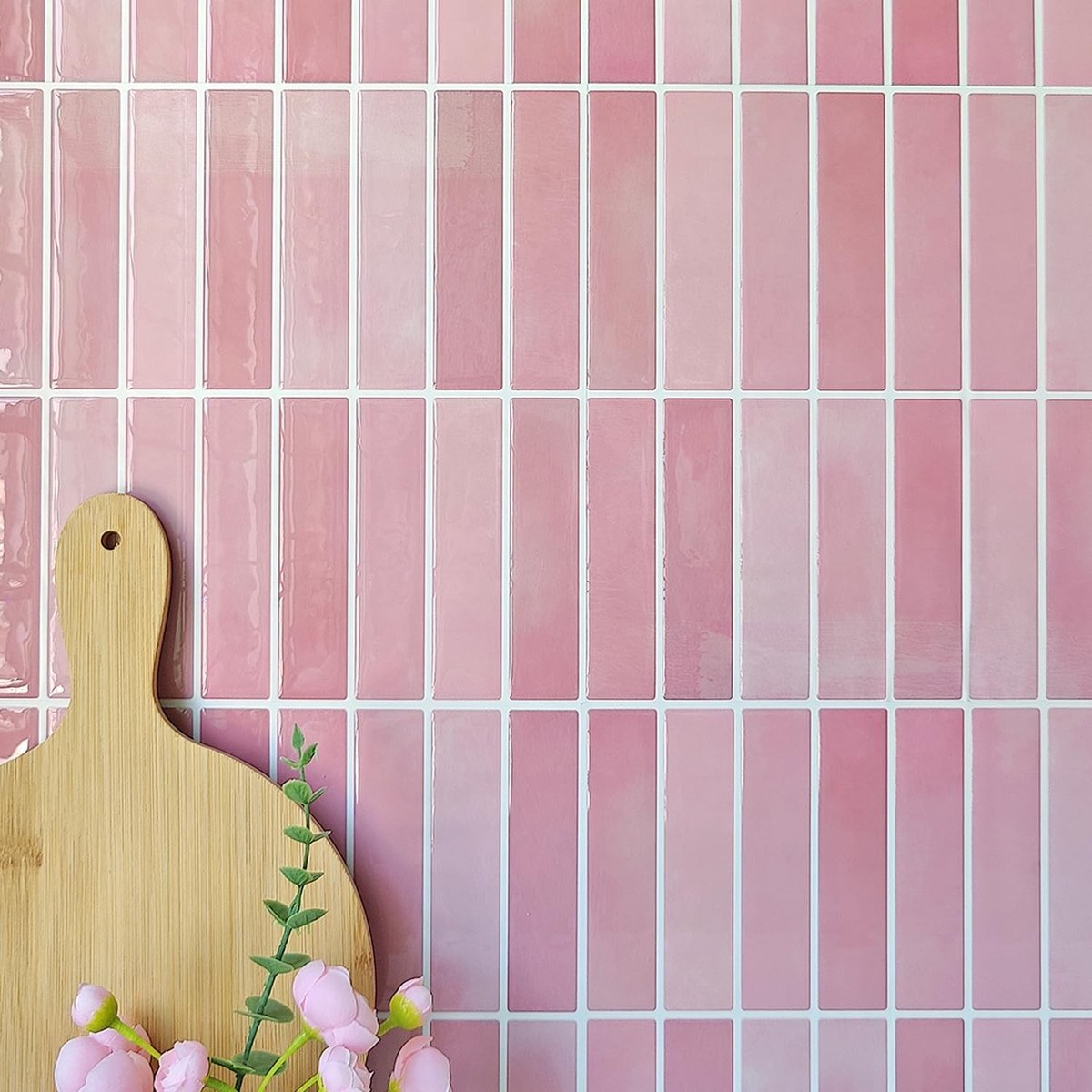 Dailygoods- Wandtegels Zelfklevend - 10 Stuks - Waterdicht - Muurstickers - Keuken/Badkamer - 25,4 x 25,4 cm - Kleurvast en Gemakkelijk te Reinigen - Tegels