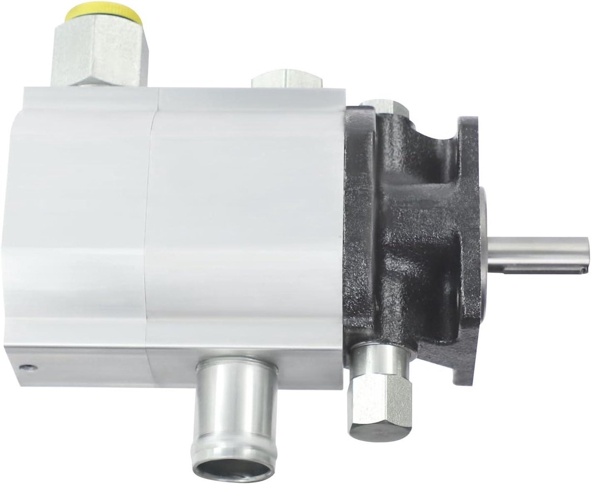 Hydraulische Pomp - Drukpomp Motor - Hout Splijten - Hoge Efficiëntie - 13 GPM 3000 PSI - Zilver