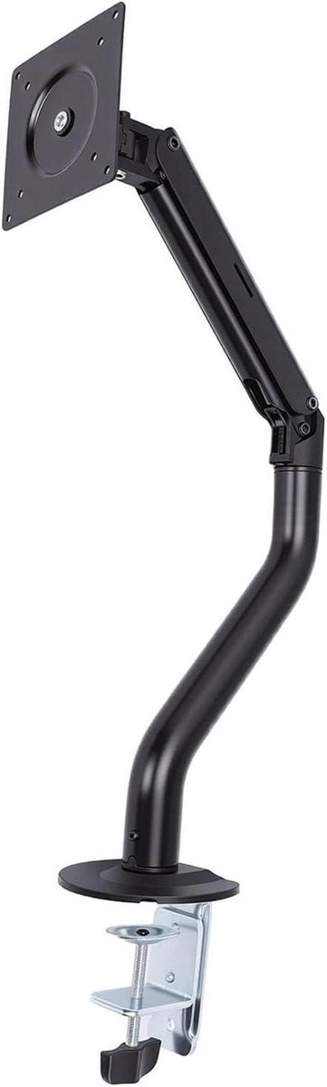 Monitor Arm - Bureau Arm - Ergonomisch Werken - Verstelbaar Ontwerp - 43 x 16 x 8 cm - Zwart