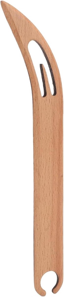 Houten Weefspoel - Spoel Hout - Textiel Ontwerpen - Massief Hout - 25 x 7 x 1 cm - Houtkleur van houten — afbeelding 5