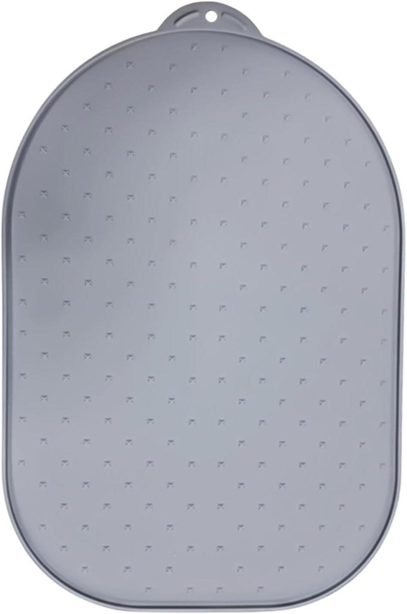 Keukenmixer Schuifmat Apparaat Onderlegger Bakken en Koken Beschermt Aanrecht 40x27 cm Grijs