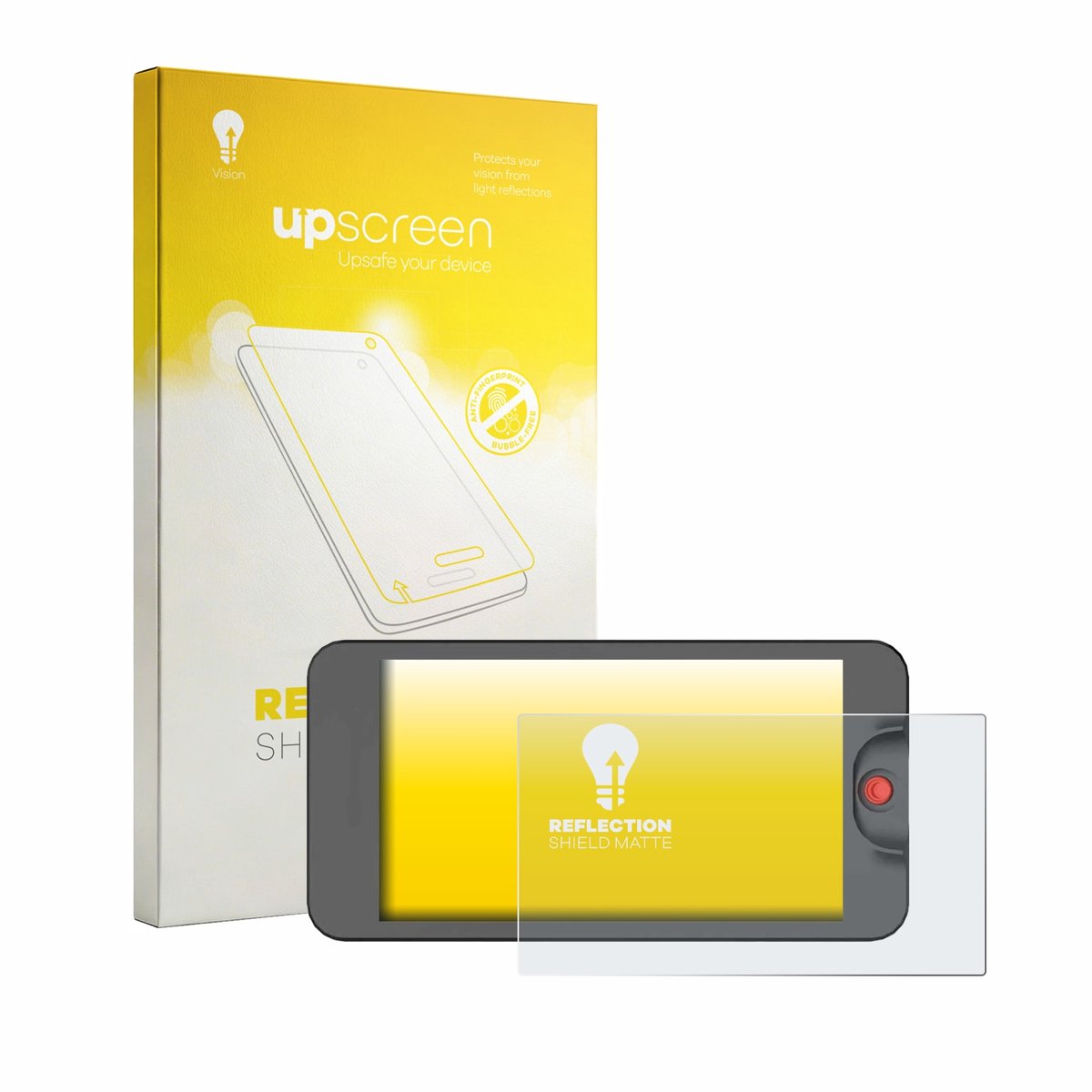 upscreen - Screenprotector voor Osee T5 Plus - Folie Beschermfolie anti glare matte