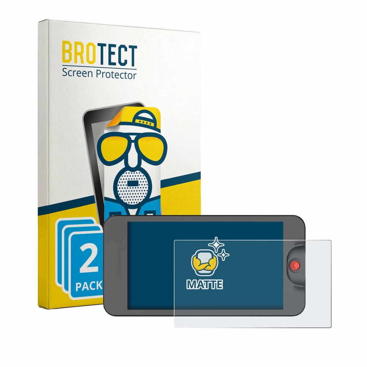 BROTECT - Screenprotector voor Osee T5 Plus - Folie Beschermfolie matte 2 Stuks