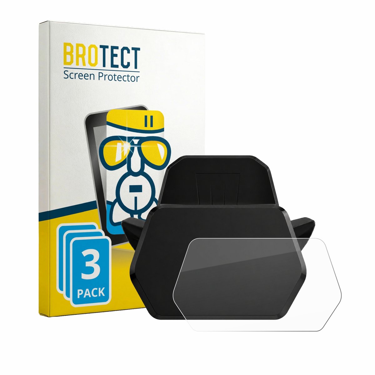 Screenprotector 3 Stuks voor Navee XT5 PRO Beschermglas transparant