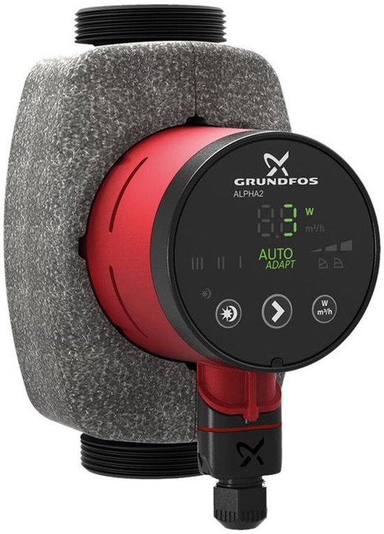 Circulatiepomp Grundfos Alpha 2 32-80, DN32(1 1/4), PN10, 230V, lengte 180mm Nieuw — afbeelding 2