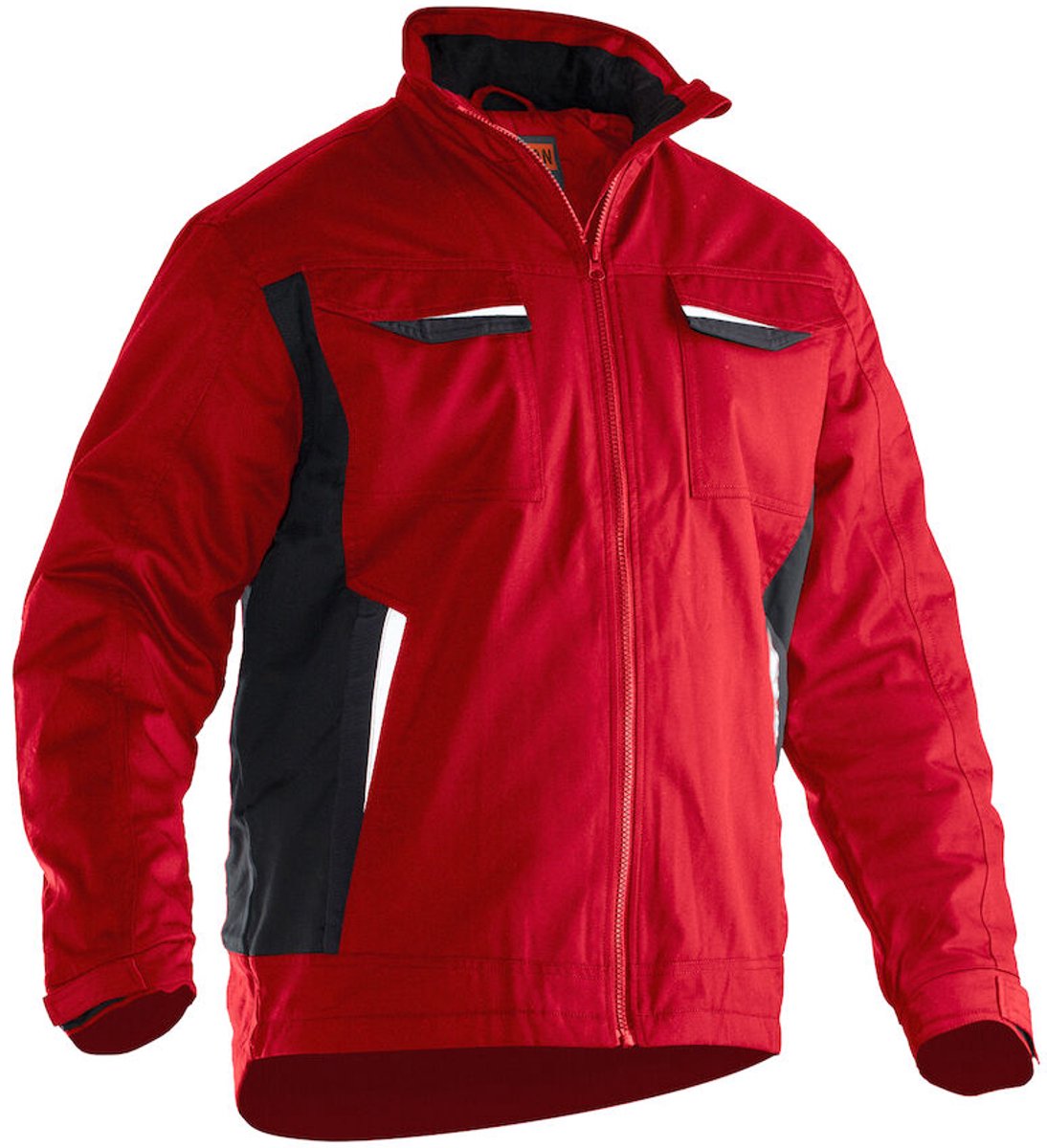 Jobman 1317 Service Jacket Lined 65131720 Rood