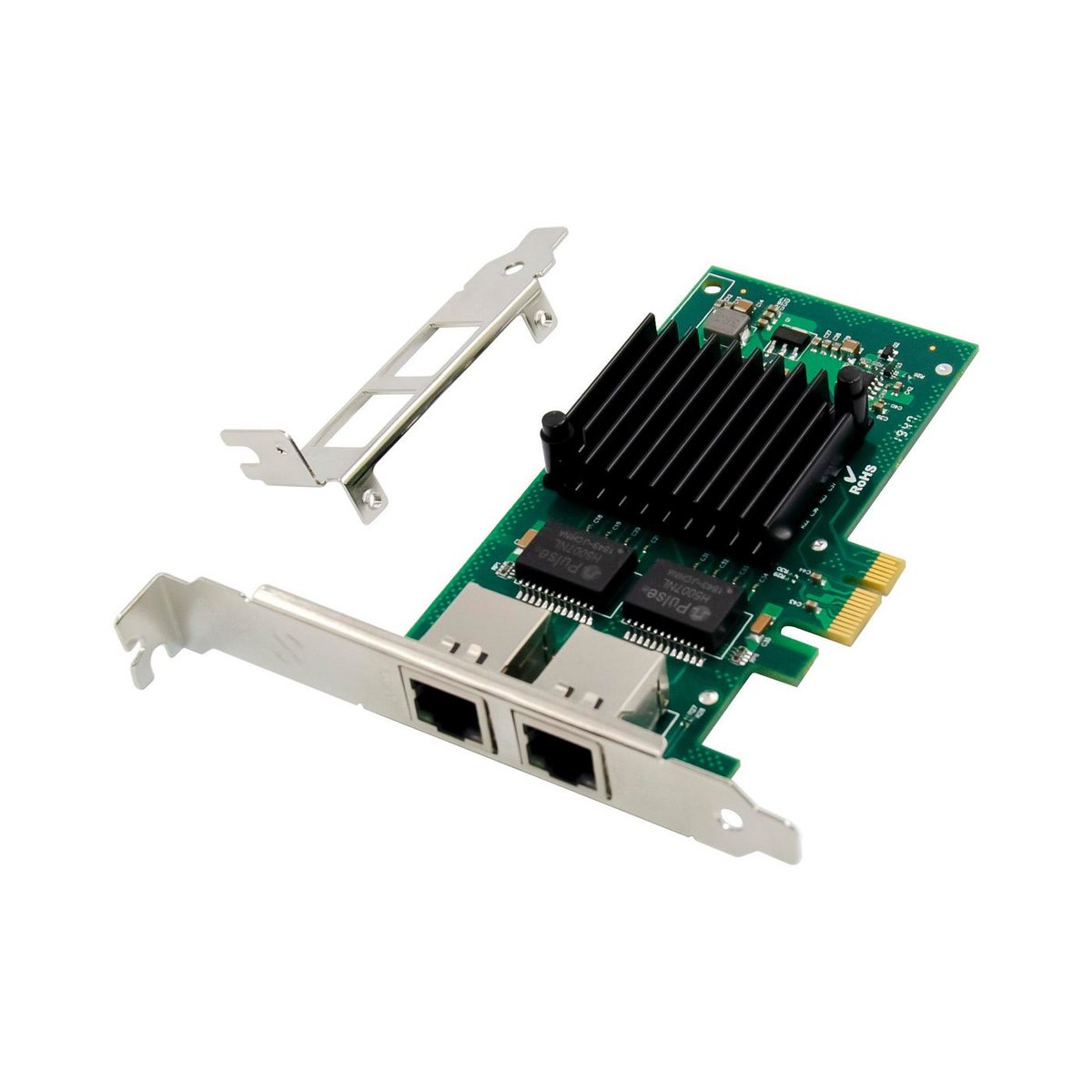 Microconnect MC-PCIEX1-I350-T2 netwerkkaart Intern Ethernet