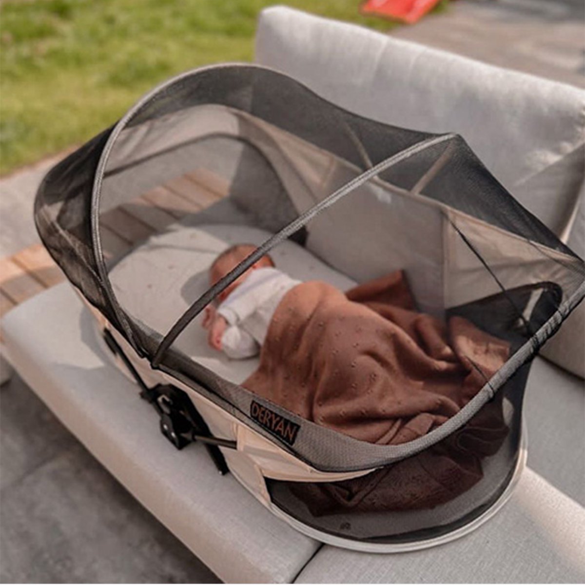 Deryan Infant Deluxe BabyBox Campingbedje - Cream thumbnail 6